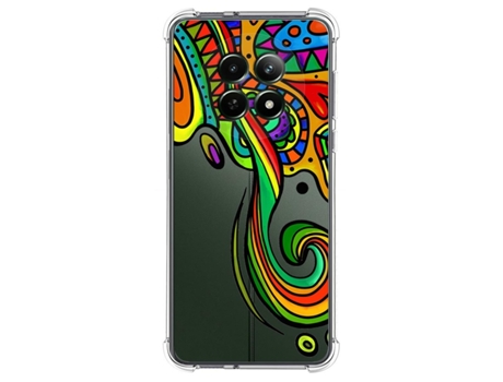 Funda Diseño Colores para Realme 12 5G 12X 5G TUMUNDOSMARTPHONE Silicona Multicolor