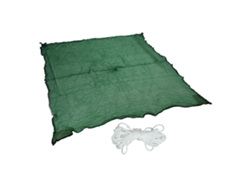 Toldo rectangular de HDPE para exteriores con protección UV, permeable, 2x4 m, parasol para patio, jardín o césped.