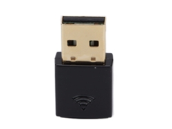 Adaptador WiFi USB portátil de largo alcance de 300 Mbps para el hogar y la oficina.