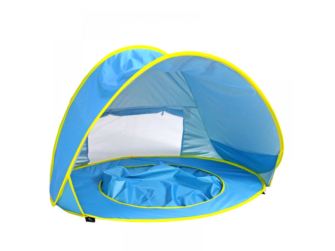 Tienda de campaña automática para niños con diseño emergente y tela especial con protección UV, fácil de plegar y transportar para todas tus aventuras al aire libre.