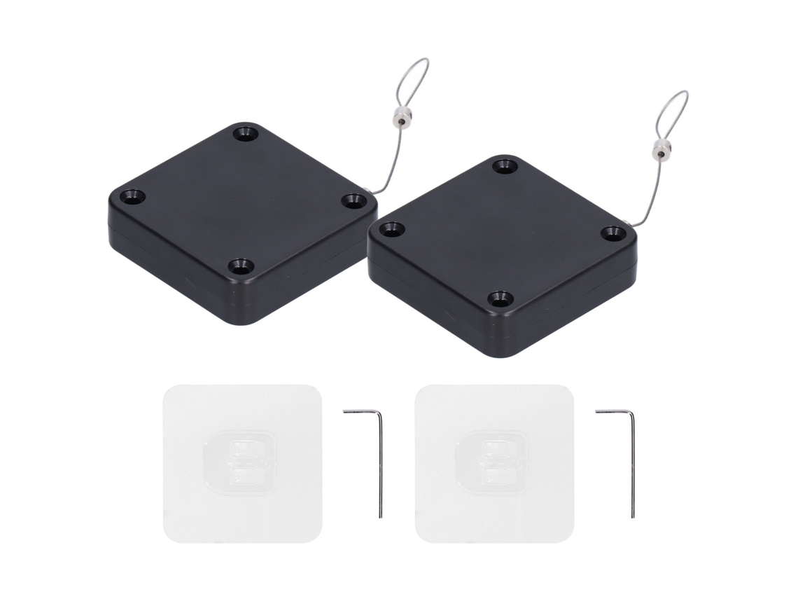 2 Cierrapuertas Automáticos Sin Necesidad De Taladrar, Sensor, Tracción De 800 G, Resistentes Al Desgaste.