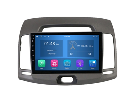Autoradio 4GB RAM64GB ROM ROVERONE para Hyundai Elantra 4 HD 2006 - 2012 CarPlay Android Coche Radio Bluetooth Navegación