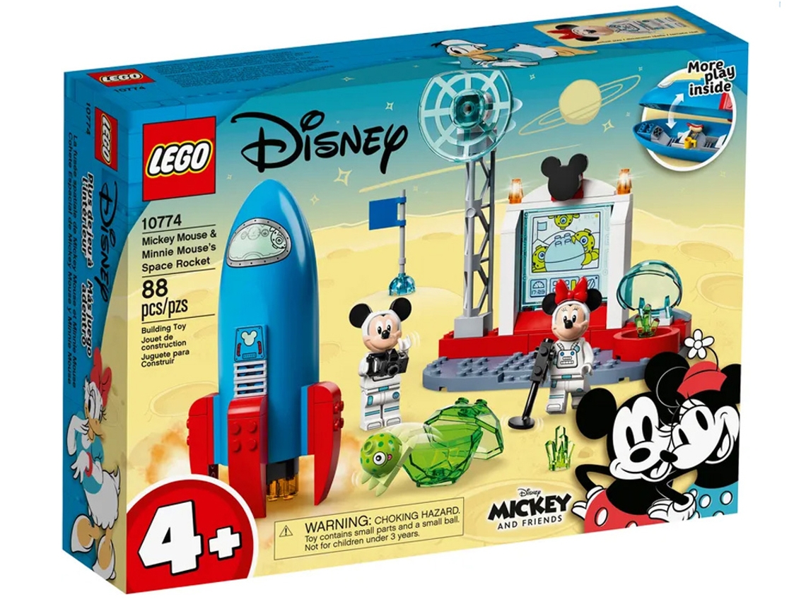 LEGO Duplo: Mickey Mouse &amp; Minnie MouseS Space Rocket LEGO 10774 88 Pcs