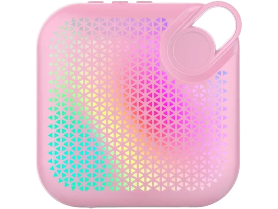 Mini Altavoz Inalámbrico Con Función De Luz Rgb, Compacto Y Portátil.