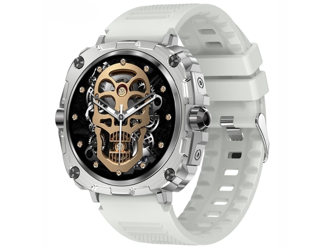 Reloj inteligente con construcción de metal, recordatorios de salud, diseño robusto, resistente al agua y seguimiento de deportes al aire libre para hombres Pr Yunzii