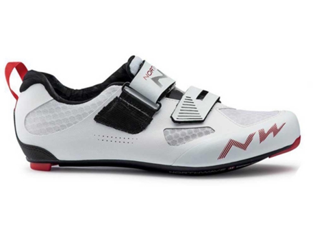 Zapatillas para Hombre NORTHWAVE Carretera Tribute 2 Carbono Blanco para Ciclismo (EU 48)