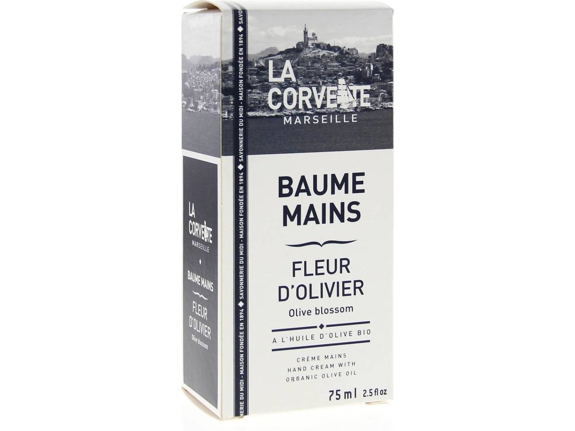 Crema de Manos LA CORVETTE Bálsamo de Flor de Olivo (75 ml)