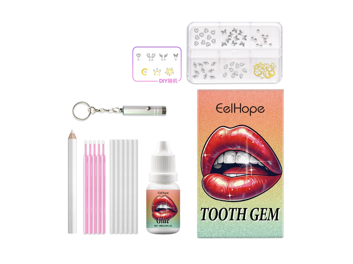 Dientes de moda DIY para prendas de uso frecuente