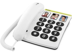 Teléfono Fijo DORO PhoneEasy 331ph Blanco