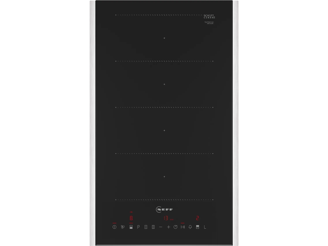 Placa de Induccío NEFF N70 (Eléctrica - 30 cm - Negro)