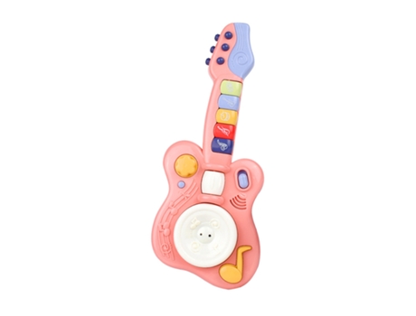 Juguete Guitarra Musical Infantil Rosa BOJACK