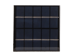 Panel Solar Policristalino Diy De 1,2 W Y 5 V Para Cargar Baterías De 3,7 V Con Revestimiento Epoxi, 100 X 100 Mm.