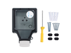 Enchufe Inteligente Wifi Para Exteriores Ip66 Resistente Al Agua Con Temporizador, 16 A, Enchufe Estadounidense, Para Jardín Y Balcón.