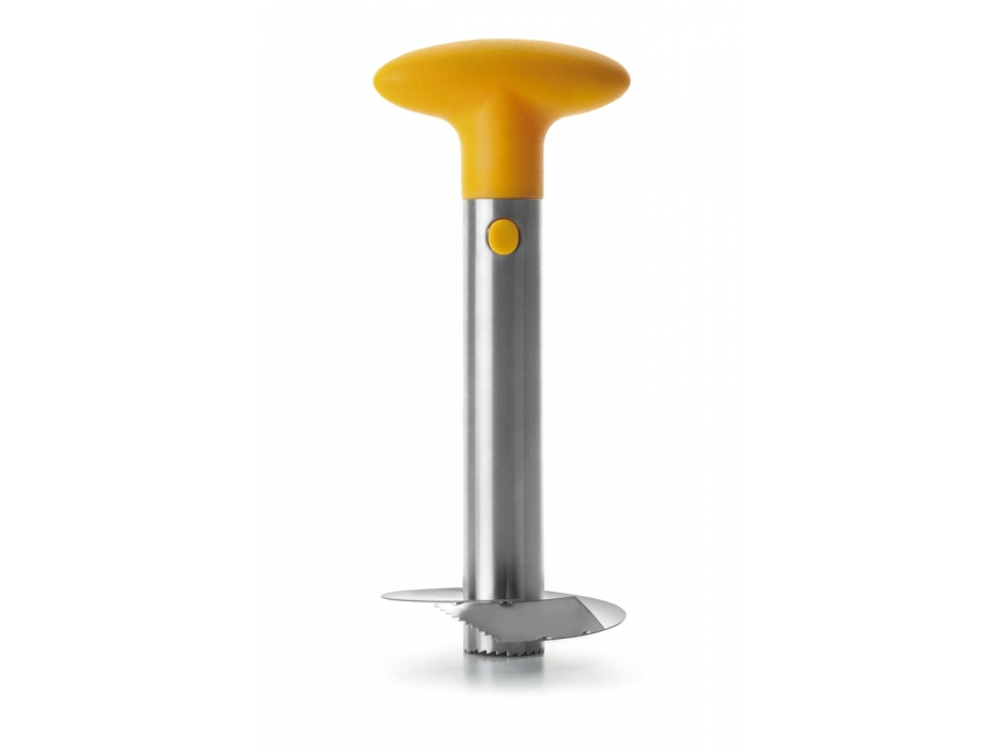Pelador de Piña IBILI Amarillo y Plateado