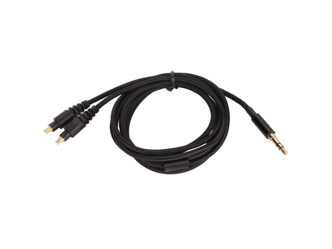 Cable De Repuesto Para Auriculares De 3,5 Mm Con Conector Trenzado Chapado En Oro, Compatible Con Ath Msr7b Sr9 Esw990h (1,2 M).