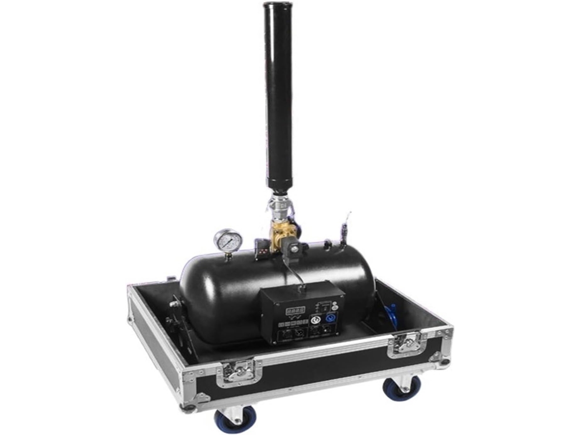 Máquina De Confeti Con Control De Aire Comprimido Y Altura De Chorro De 15-25 M, Lanzador Grande Para Eventos, Bodas Y Dj.