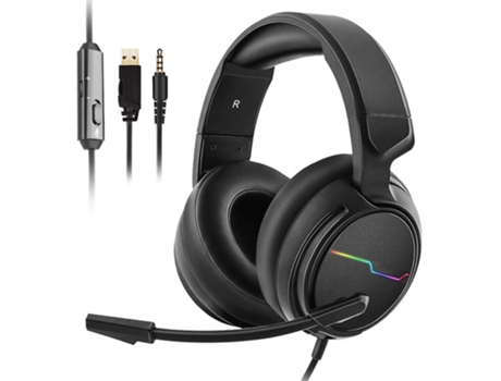Auriculares Juegos estéreo para Ps4 Ps5 Xbox One S- Over Ear con micrófono con cancelación de ruido