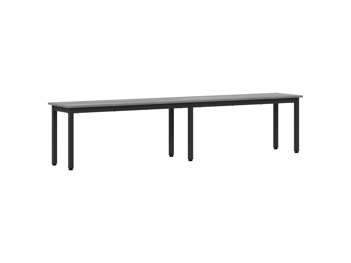 Maison Exclusive - Banco Gris Sonoma 200 X 35 X 45 Cm Madera De Ingeniería
