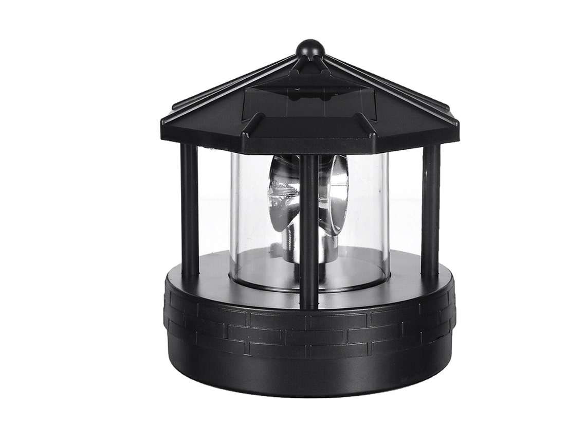 Luminária solar LED giratória à prova d'água para decoração de jardins, gramados e pátios.