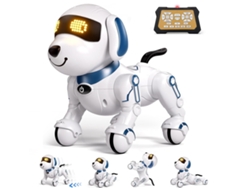 Juguete De Perro Robot Con Control Remoto, Juguetes Interactivos Inteligentes Programables Para Niños Y Niñas Gertiz