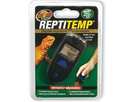 Termómetro para Terrarios ZOO MED 134899 (Negro)