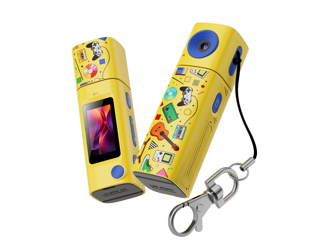 Mini Cámara G10 2k Lente 230° Diseño Bolsillo Para Estudiantes Excursiones Con Tarjeta 32gb