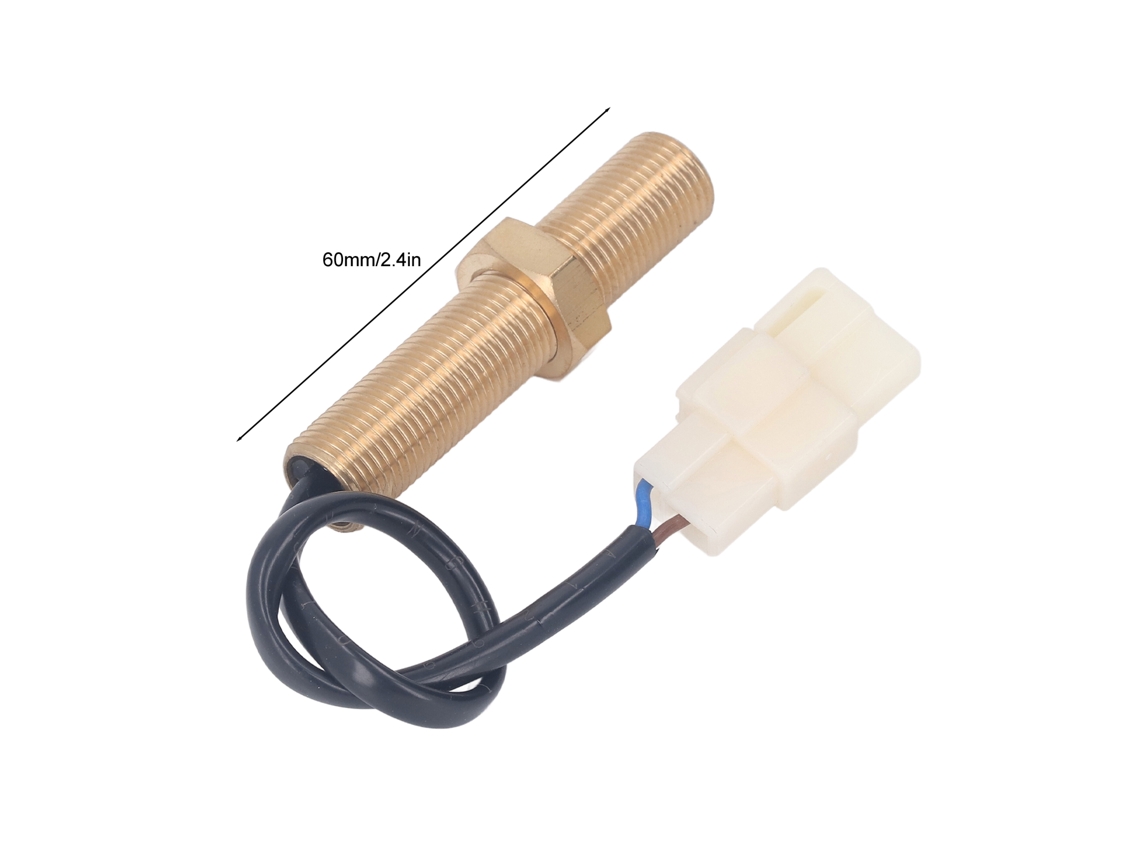 Sensor magnético de velocidad Horizon 2026 para generador de RPM con rosca M16 y protección IP44 de 50 V.