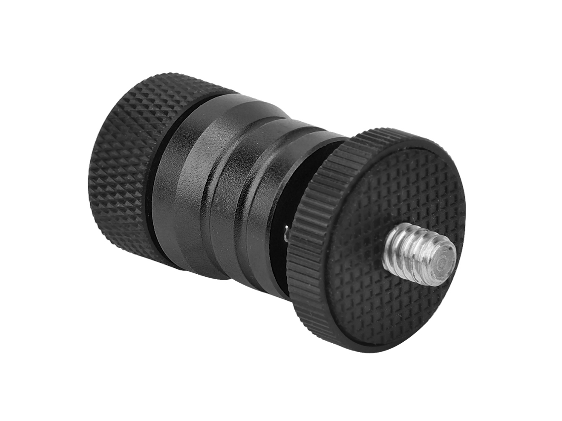 NEVEANCE Placa de Liberación Rápida Universal con Mini Soporte de Bola y Montura en Zapata para Monitor Cámara o Videocámara