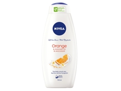 Gel de ducha con aceite de aguacate y naranja 750 ml nutritivo con fragancia cítrica y aceite de aguacate Nivea