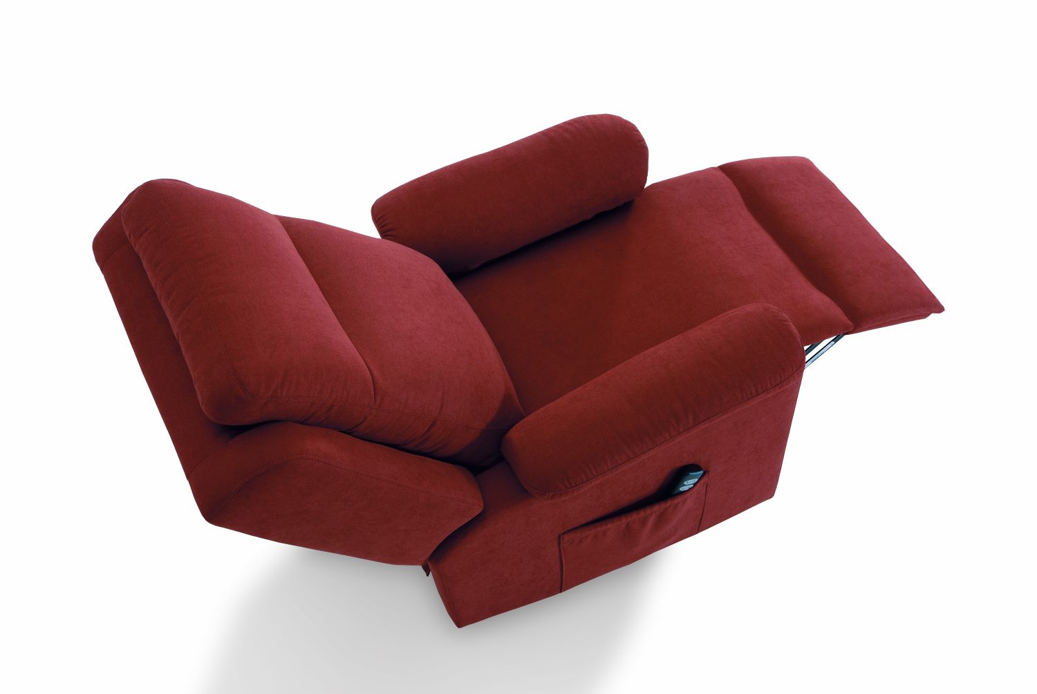 SILLÓN TIMBER | Häusbed | Sillón Eléctrico Power Lift levanta personas “Puesta en Pie” | 106x87x100 cm | Granate