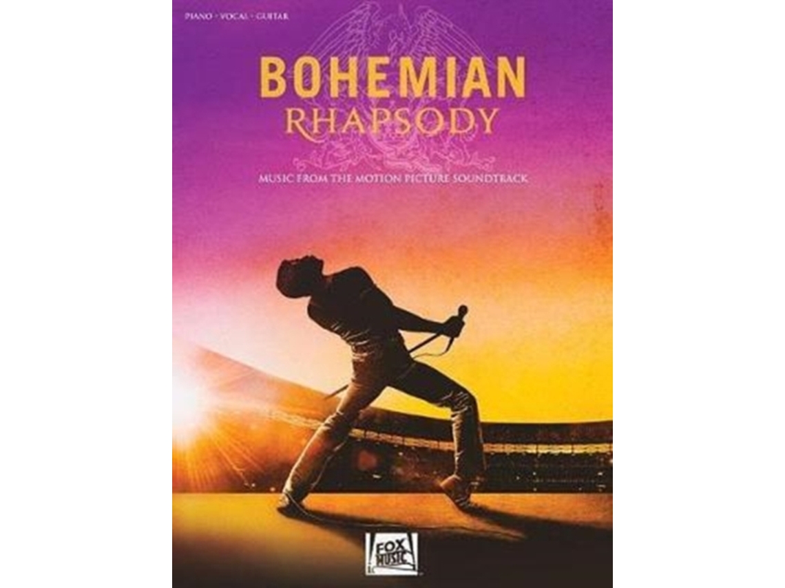Libro Bohemian Rhapsody de Queen e Freddie Mercury (Inglés)