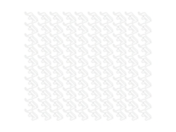 100 Clips De Papel Antideslizantes Transparentes Con Forma De Animalito, Color Blanco, Para Scrapbooking (100 Unidades).