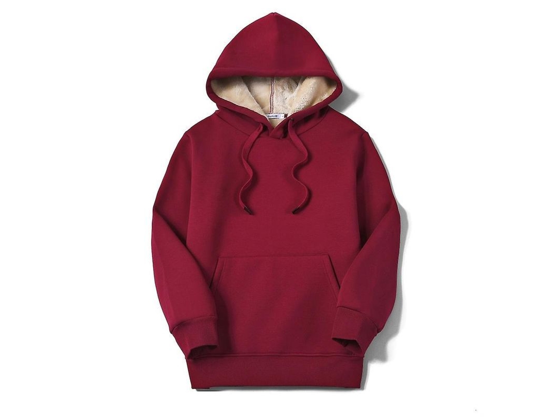 2026-sudadera Con Capucha Para Mujer Con Forro De Sherpa Fleece Abrigo Cálido Invierno Casual