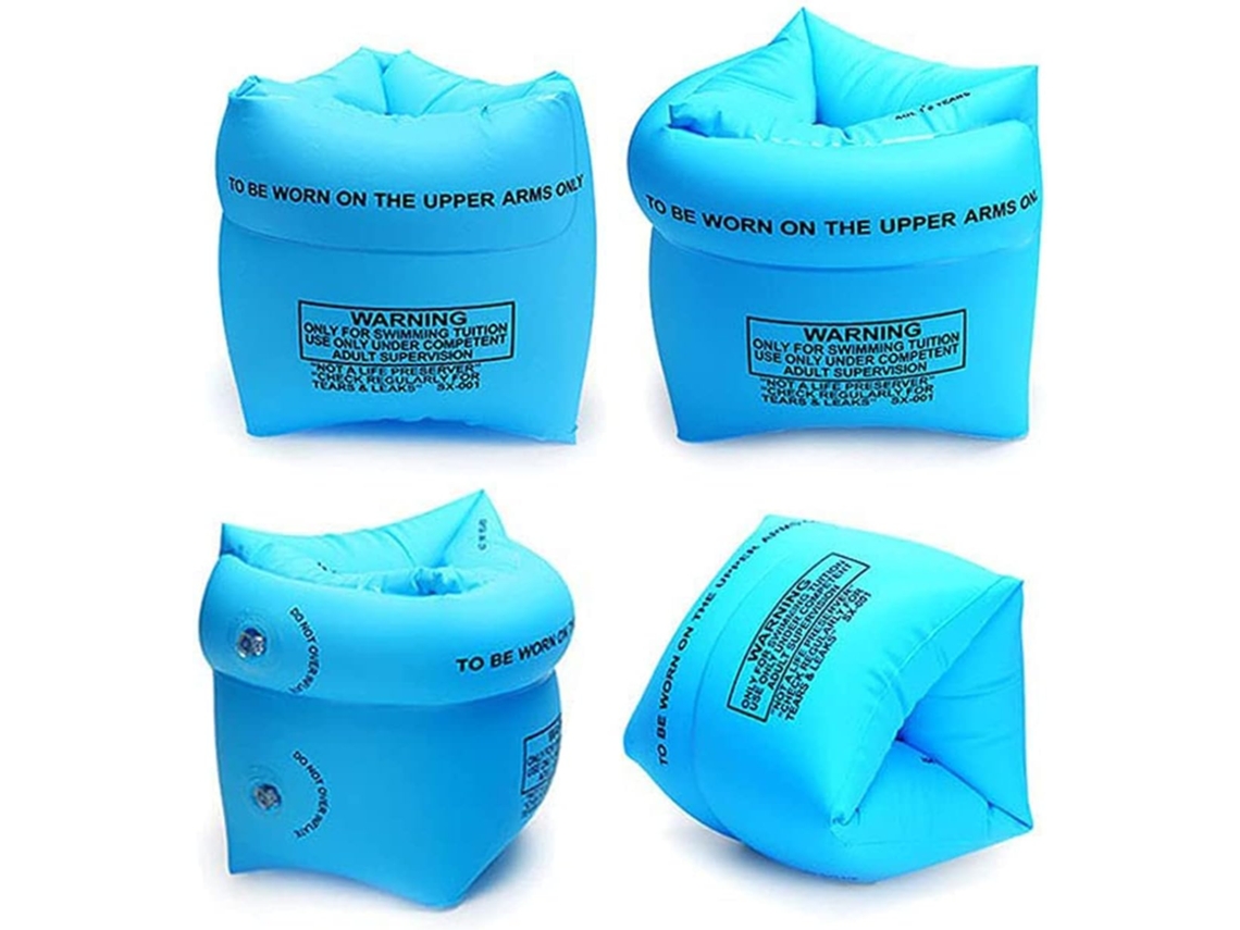 VIVILIYYA Braçadeiras Infláveis, Material Durável, Boias De Braço Boias De Natação Com Airbag Duplo, Fáceis De Inflar E Desinflar, Design Seguro E Não Tóxico P