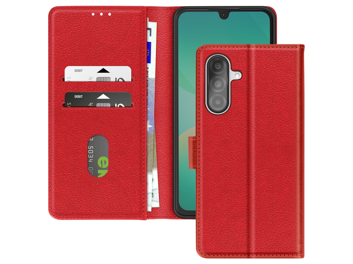 Estuche Samsung Galaxy A26 Solapa Cartera Soporte Vídeo