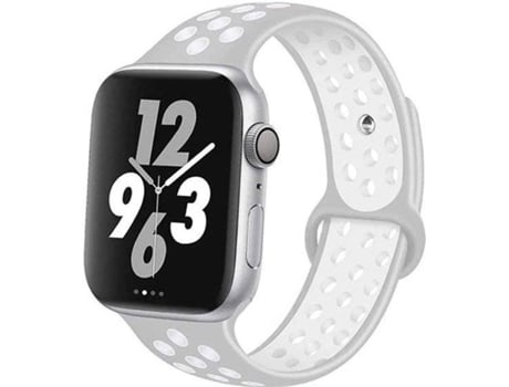 Correa Apple Watch Series 3 G4M 38mm Gris, Blanco