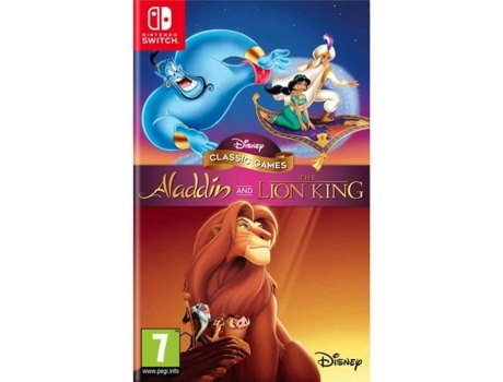 Juego para Nintendo Switch Clássicos Da Disney Aladdin e The Lion King Game
