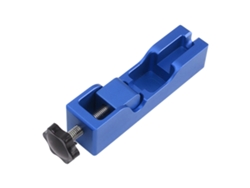 Herramienta universal para tapones de huecos, aluminio anodizado azul