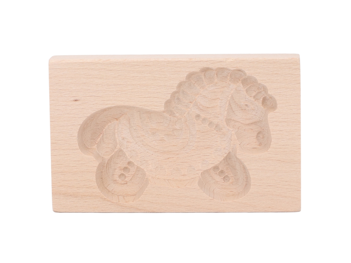 Adorable Molde De Madera Para Galletas Con Forma De Animal Fago, Fácil De Desmoldar.