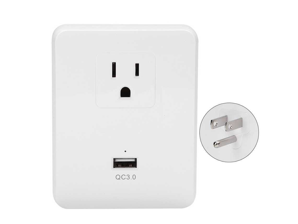 2026 Store-tomacorriente Inteligente De Pared Con Protección Contra Sobrecargas Y Puerto Usb Para El Hogar