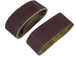 Pulidora Para Carpintería, 610x100 Mm, Banda De Lijado De Grano 50, 10 Piezas