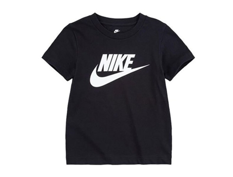 Camiseta de Niños NIKE KIDS Futura Negro (5/6 Años)