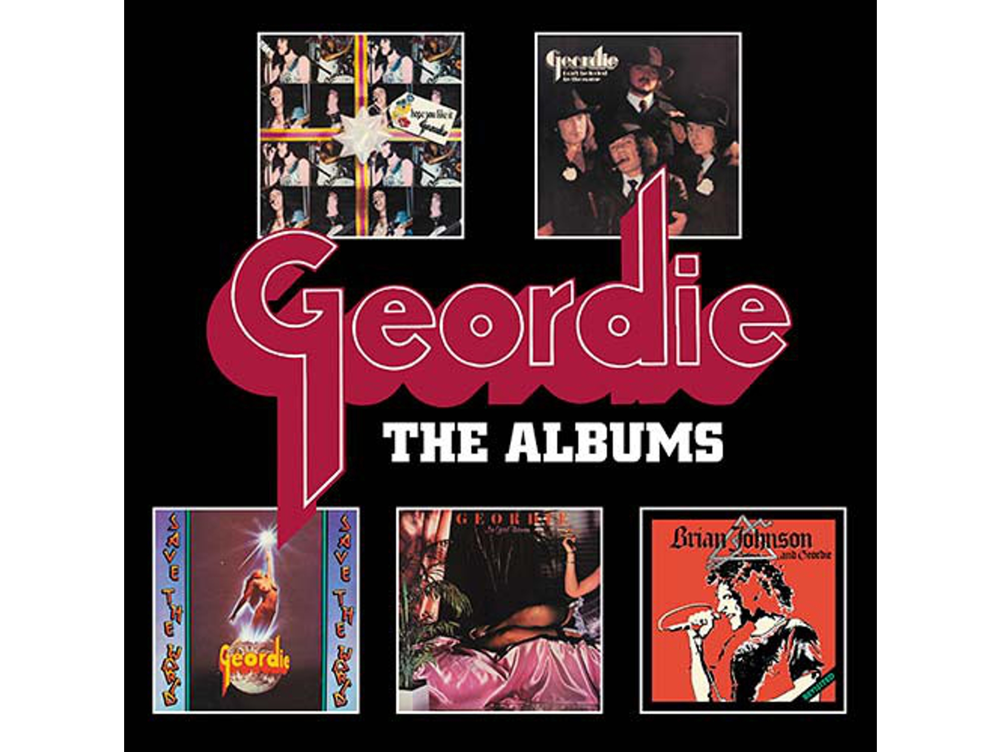 Box Set Geordie - The Albums