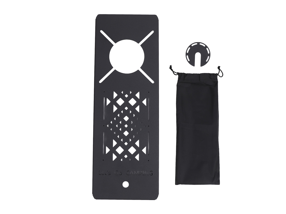 Plato De Mesa Portátil De Acero Inoxidable Para Camping, Serie Igt, Para Estufa Spider, Soto 310