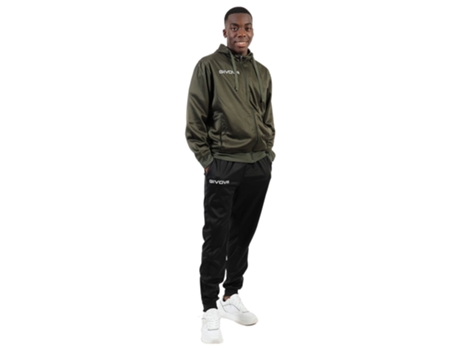 Chaqueta para Hombre GIVOVA (M - Lana - Verde)