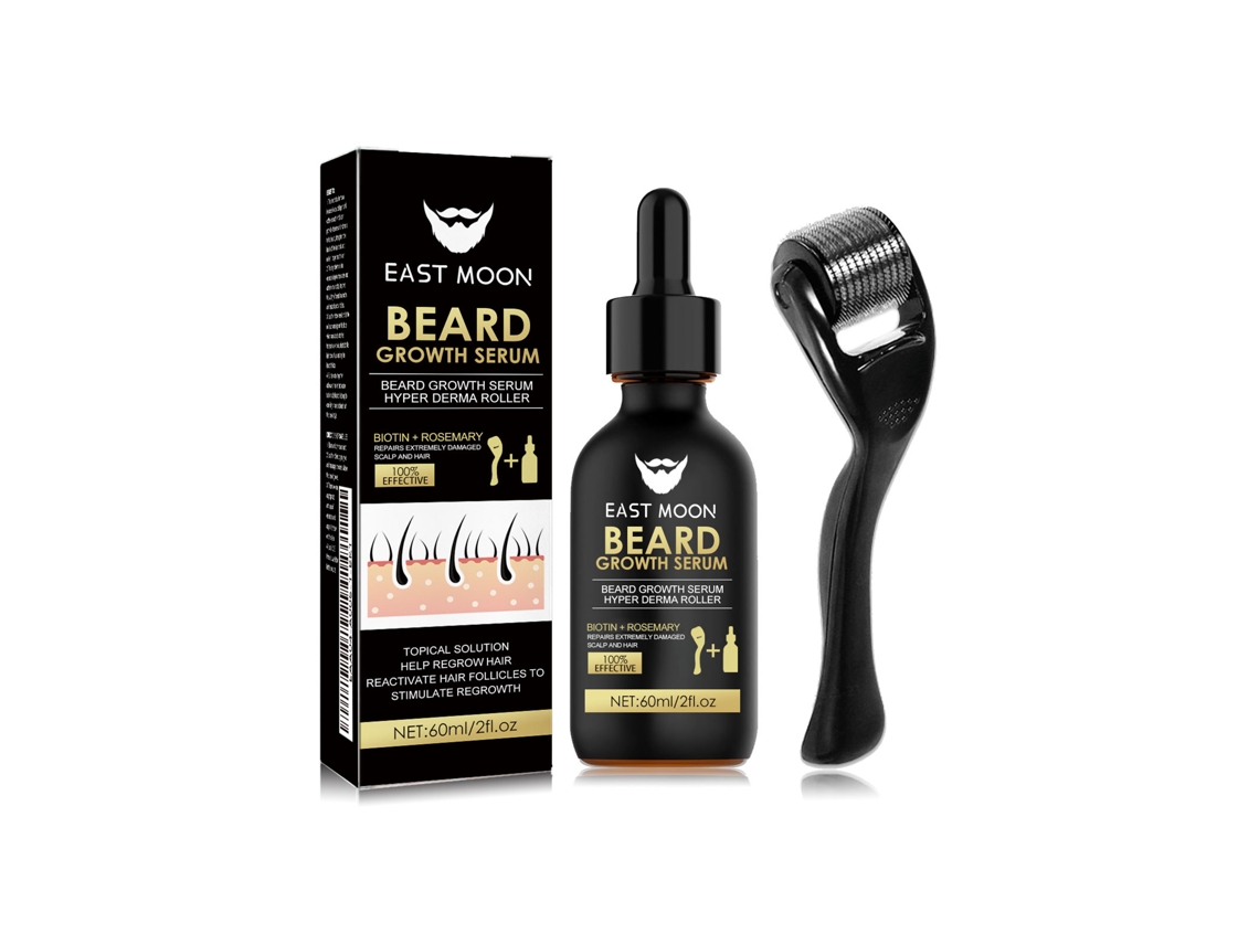 Kit esencial de cuidado de la barba East Moon para hombres