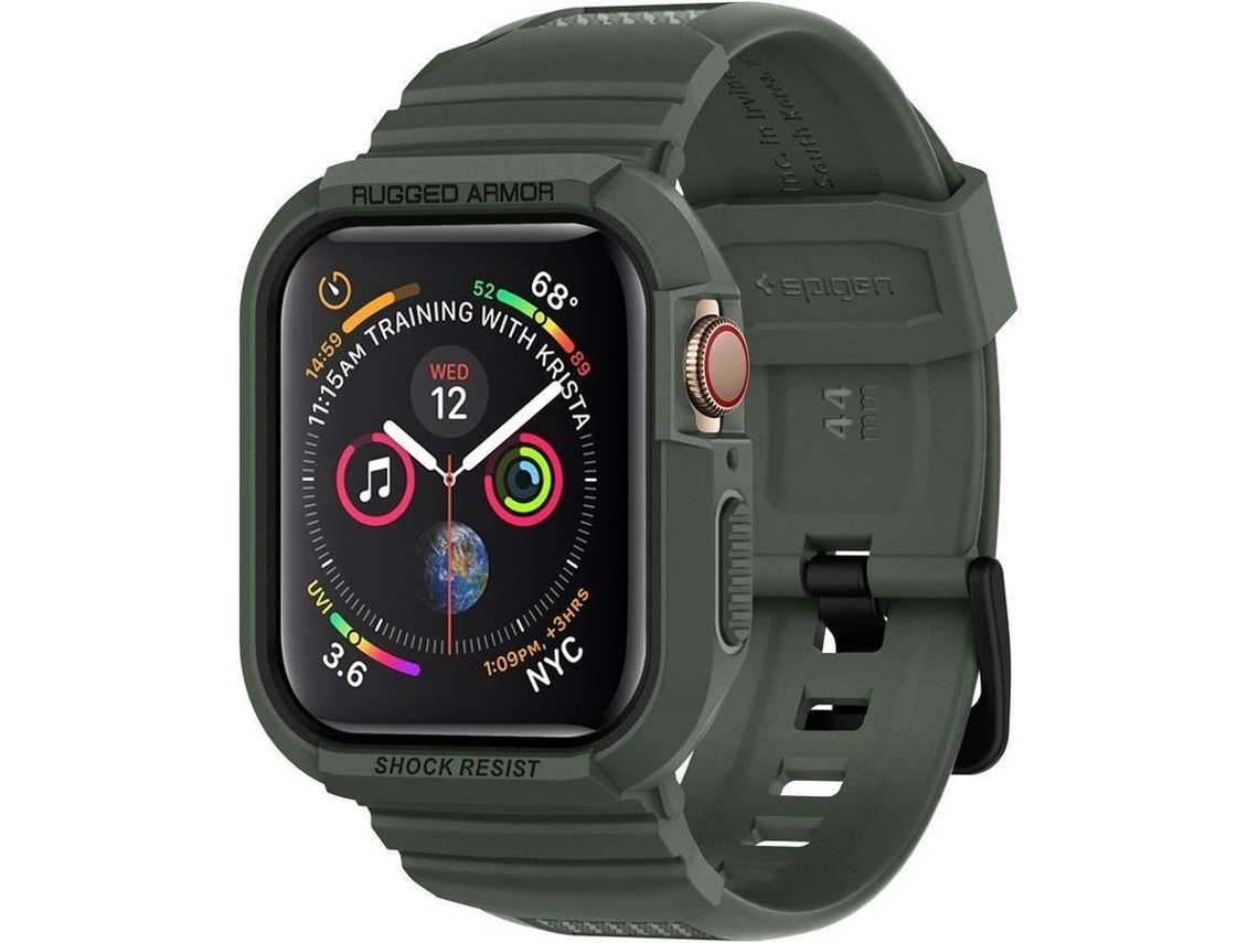 Carcasa SPIGEN Smartwatch (Apple Watch 4 44mm - Verde)