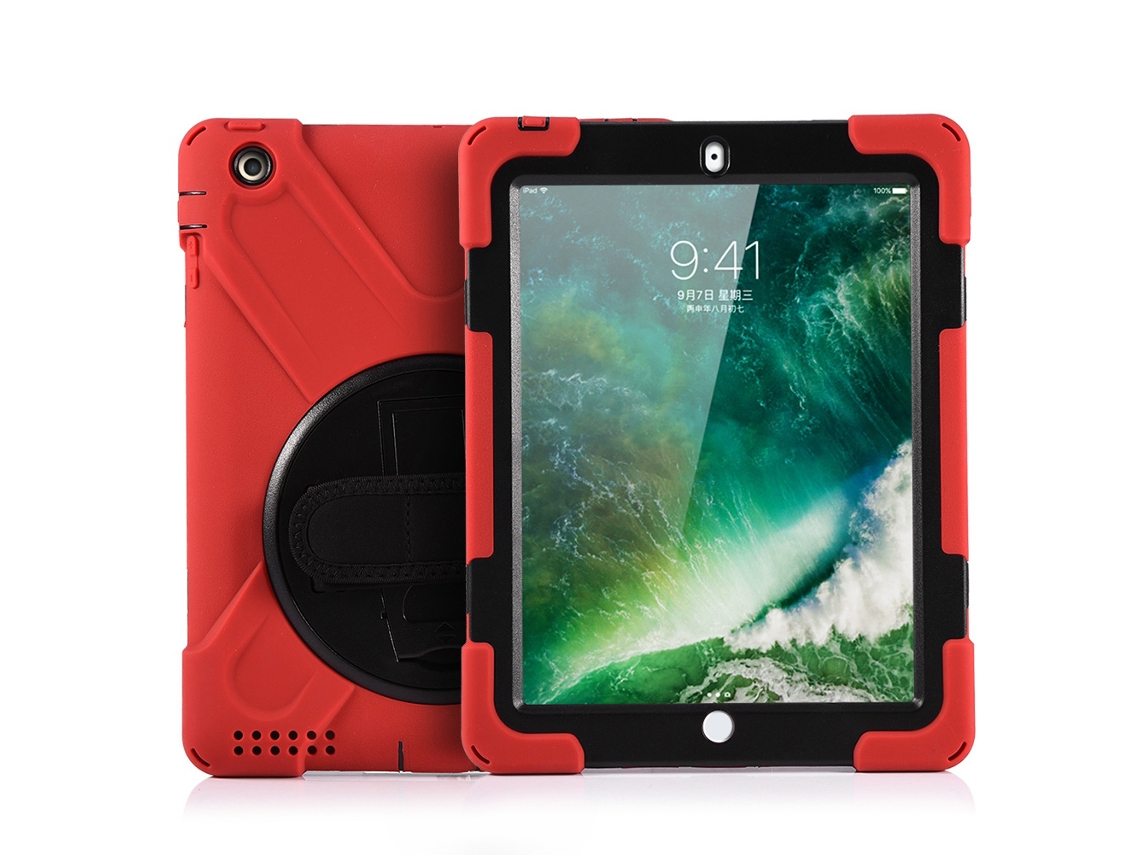 Funda protectora para iPad 2/3/4 (a prueba de golpes, con soporte)
