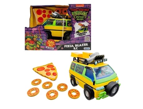 TORTUGAS NINJA Camion Lanzador de Pizza Rc 22 cm