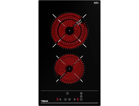 Placa de Vitrocerámica TEKA TBC 32010 TTC BK (Eléctrica - 30 cm - Negro)